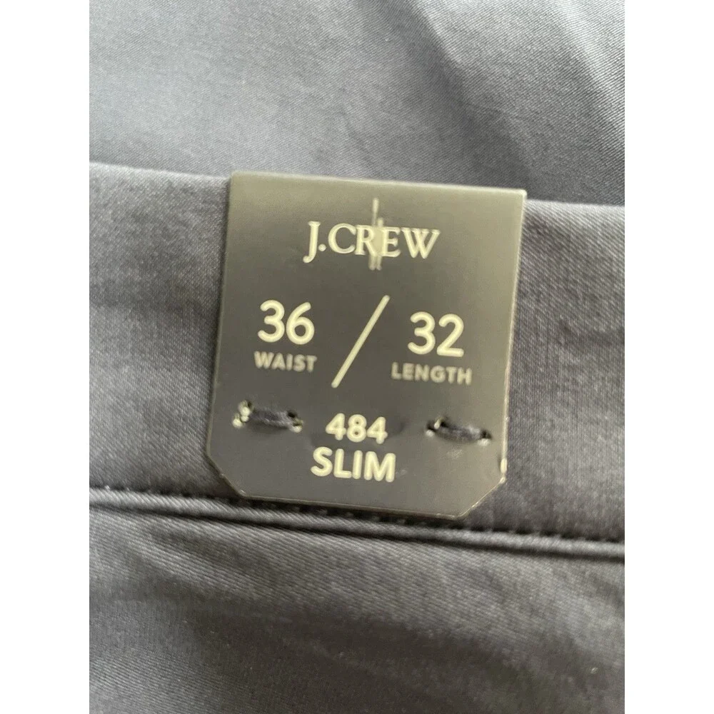 J.Crew 484 Slim-fit stretch chino pant NWT Size 36/32